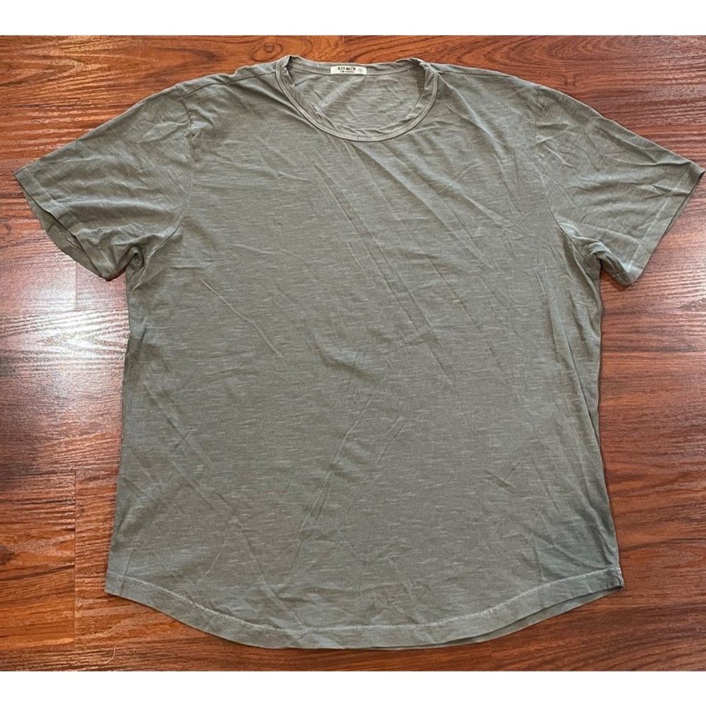 BUCK MASON GREEN T SHIRT SZ XL